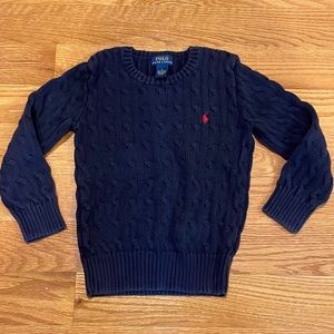 Polo by Ralph Lauren - Boys Cable Knit Sweater - Size 6